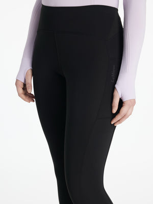 Pull-on d'équitation brossé LeMieux Natalie Noir