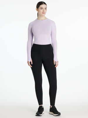 Pull-on d'équitation brossé LeMieux Natalie Noir