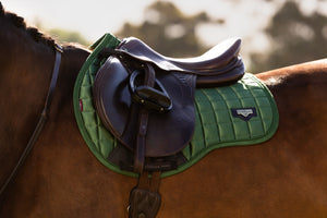 Tapis Mixte LeMieux Loire Classic Hunter green lifestyle