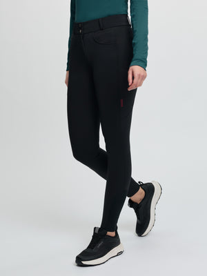 Pantalon d Equitation LeMieux Cami Sculpt Fond Silicone Noir studio