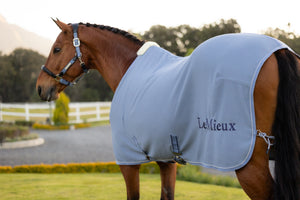 Chemise séchante LeMieux Kudos Bambou — Bleu poudré