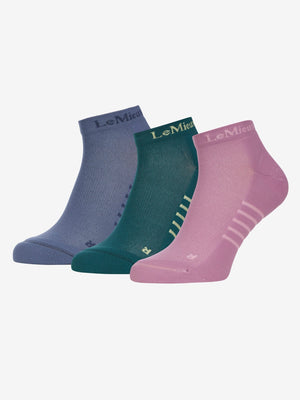 Chaussettes de sport LeMieux (lot de 3) Multicolore