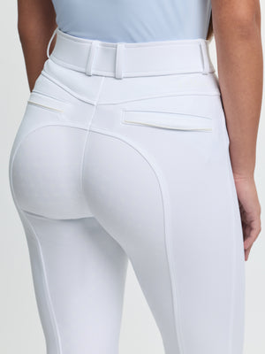 LeMieux Young Rider Izzy pantalon fond intégral Blanc