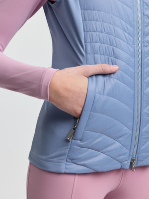LeMieux Young Rider Josephine gilet sans manches Bleu poudré