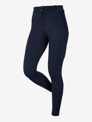 Pantalon d Equitation LeMieux Cami Sculpt Fond Silicone Navy