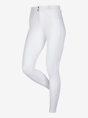 Pantalon d'Équitation LeMieux Cami Sculpt Fond Silicone - Blanc - photo produit