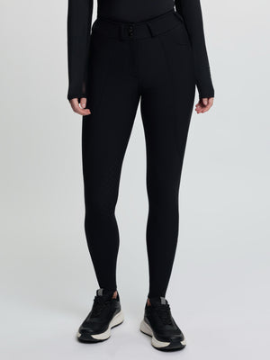 Pantalon d'Équitation LeMieux Brilliance Grip Silicone Genoux - noir - photo produit