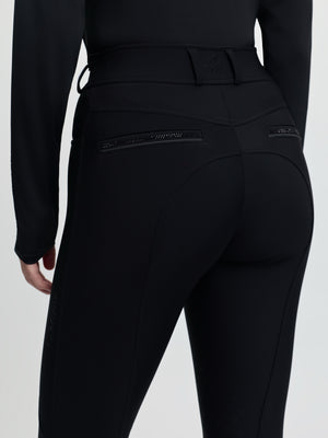 Pantalon d'Équitation LeMieux Brilliance Grip Silicone Genoux - noir - photo produit
