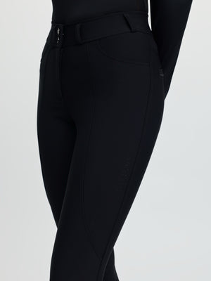 Pantalon d'Équitation LeMieux Brilliance Grip Silicone Genoux - noir - photo produit