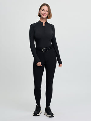 Pantalon d'Équitation LeMieux Brilliance Grip Silicone Genoux - noir - photo produit