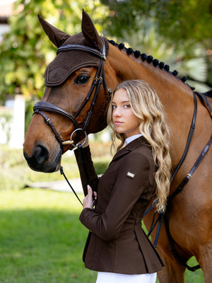 Veste de Concours Brilliance Diana LeMieux - Expresso - mise en situation