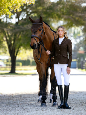 Veste de Concours Brilliance Diana LeMieux - Expresso - mise en situation