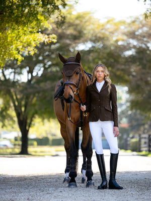Veste de Concours Brilliance Diana LeMieux - Expresso - mise en situation
