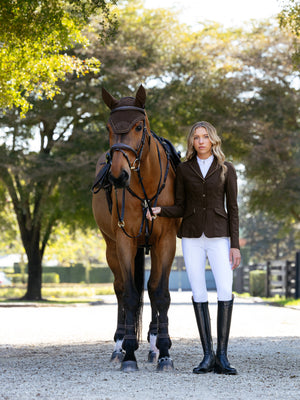 Veste de Concours Brilliance Diana LeMieux - Expresso - mise en situation
