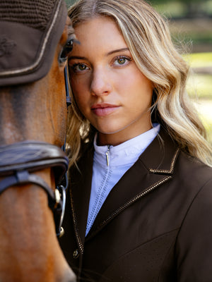 Veste de Concours Brilliance Diana LeMieux - Expresso - mise en situation