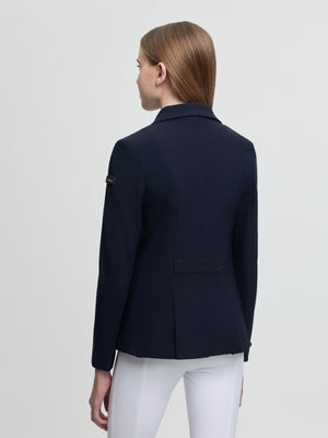 Veste de Concours Brilliance Junior Pro LeMieux - Bleu Marine Rose Gold - photo produit