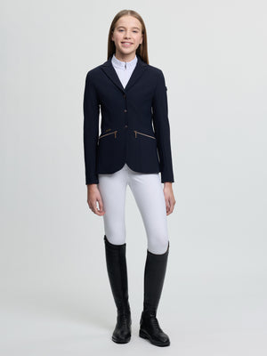 Veste de Concours Brilliance Junior Pro LeMieux - Bleu Marine Rose Gold - photo produit