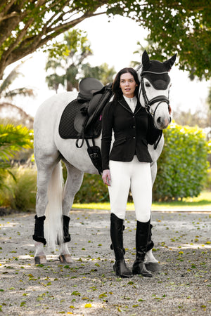 Veste de Concours Brilliance Diana LeMieux - Noir - mise en situation