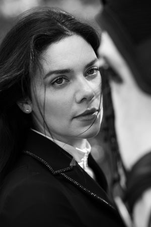 Veste de Concours Brilliance Diana LeMieux - Noir - mise en situation