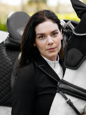 Veste de Concours Brilliance Diana LeMieux - Noir - mise en situation