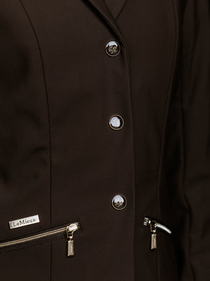 Veste de Concours Brilliance Junior Pro LeMieux - Espresso Bronze - mise en situation