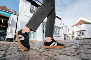 Baskets en Suède Stockbridge LeMieux - Noir - mise en situation