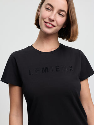 T-shirt Brilliance - Noir - photo produit