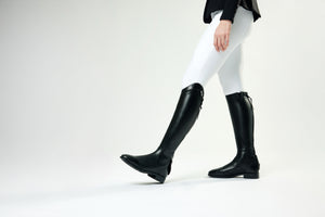 Bottes d'Équitation Brilliance LeMieux, coloris Black, vue produit