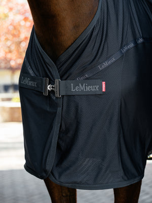 Chemise LeMieux Arika Air-Tek - Bleu marine - mise en situation