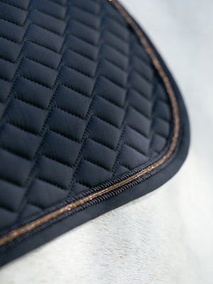 Tapis de CSO LeMieux Brilliance - bleu marine - photo produit