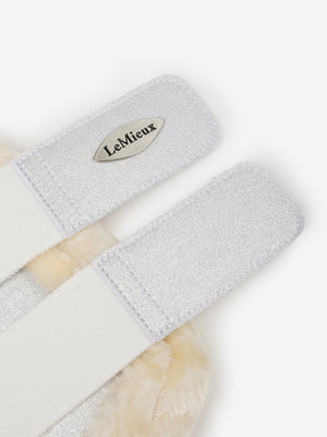 Guêtres de Protection LeMieux Brilliance - blanc - photo produit