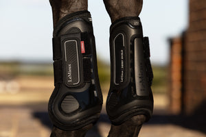 Guêtres de Tendon LeMieux Derby Shield - noir - portées 2