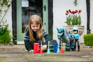 Kit Constructeur de Parcours Toy Pony LeMieux - mise en situation