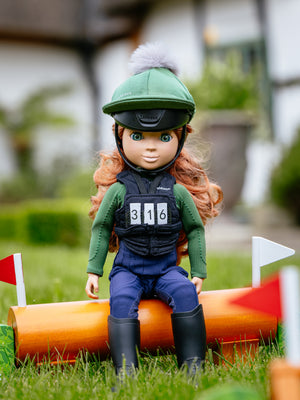 Gilet de Protection et Dossard Toy Rider LeMieux - Noir - mise en situation