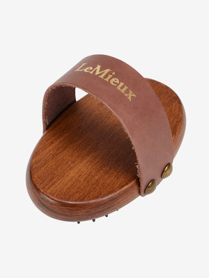 Brosse de massage Artisan LeMieux - marron - photo produit
