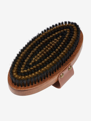 Brosse Artisan poils mixtes LeMieux - marron - photo produit