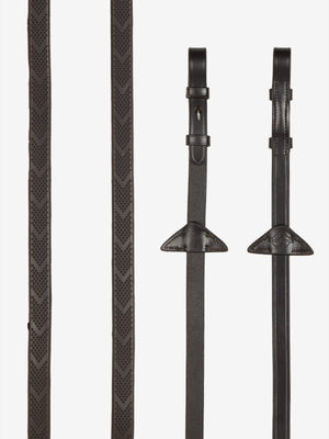 Rênes Versa Grip LeMieux - marron - photo produit