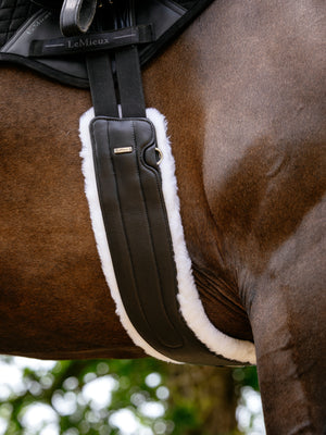 Sangle Hunter LeMieux avec Doublure Merino+ Amovible, coloris Black, vue produit
