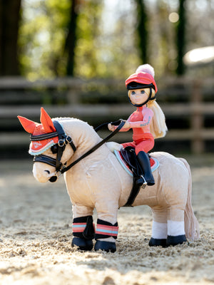 Tapis de Selle Harlow Toy Pony Coral Crush - Coral Crush - mise en situation