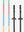 Rênes Versa Grip LeMieux - spring pastels - photo produit