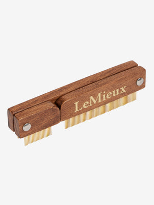 Peigne à motifs Artisan Quarter Mark LeMieux - marron - photo produit