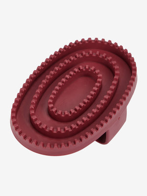 Étrille en caoutchouc souple LeMieux - rouge - photo produit