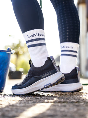 Baskets Sans Lacets Imperméables Kanta LeMieux - Navy - mise en situation