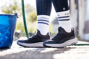Baskets Sans Lacets Imperméables Kanta LeMieux - Navy - mise en situation