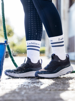 Baskets Sans Lacets Imperméables Kanta LeMieux - Navy - mise en situation