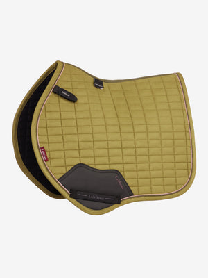 Tapis de CSO LeMieux Suédine Close Contact, coloris Gooseberry, vue produit