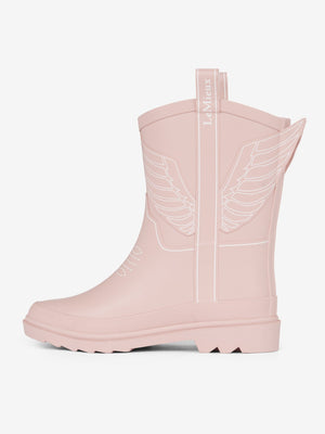 Bottes de pluie LeMieux Splash Western Rose