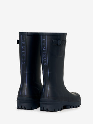 Bottes en caoutchouc Bramshaw Junior Navy profil