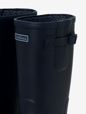 Bottes en caoutchouc Bramshaw Junior Navy semelle
