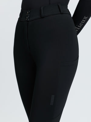 Pantalon d'équitation LeMieux Becca fond renforcé Noir